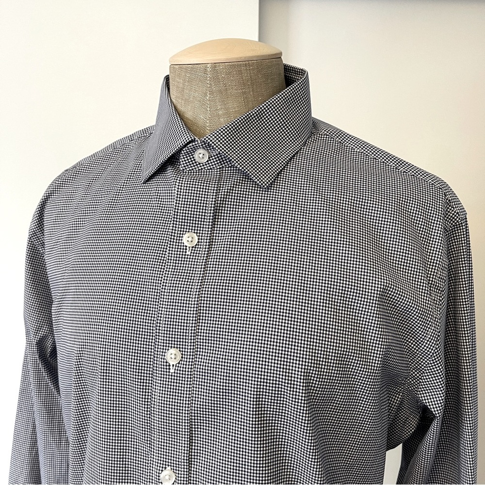 J. Crew Slim Fit Ludlow Dress Shirt in Micro Gingham